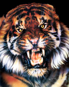 Growling Tiger